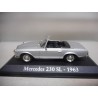 MERCEDES-BENZ W113 230 SL 1963 SILVER 1:43 ALTAYA IXO