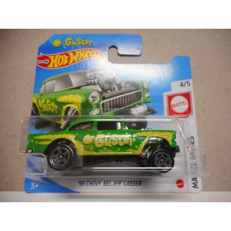 CHEVROLET BEL AIR GASSER 1955 GUSTER 1:64 HOT WHEELS