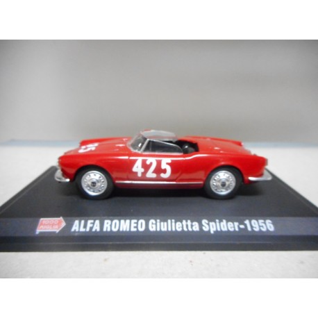 ALFA ROMEO GIULIETTA SPIDER 1956 1000 MIGLIA 1:43 HARD BOX
