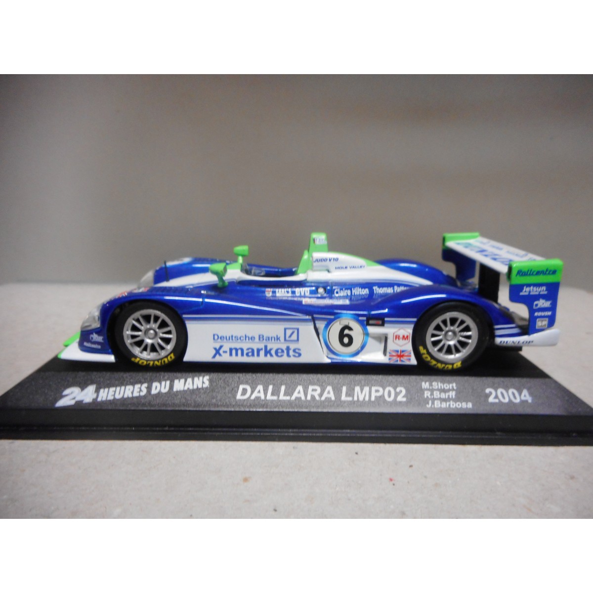 IXO DALLARA ORECA LMP02 n°15 Le Mans 2002 1.43