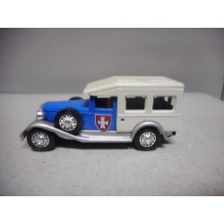 PACKARD 1930 WHITE/BLUE 1:64 GUISVAL USADO/NO CAJA