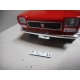 SEAT 127 RED 1971 LAUDO 1:18 MATRICULA DELANTERA DESPEGADA
