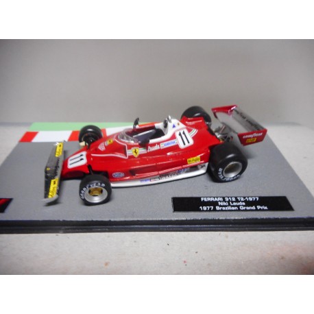 FERRARI 312 T2 FORMULA F1 1977 N.LAUDA GP BRAZIL SALVAT IXO 1:43