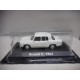 RENAULT 8 WHITE 1:43 RBA IXO BLISTER MAL/BOITE CASSEE VER FOTOS