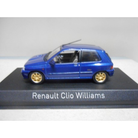 RENAULT CLIO 1 WILLIAMS 1996 BLUE 1:43 NOREV 517521