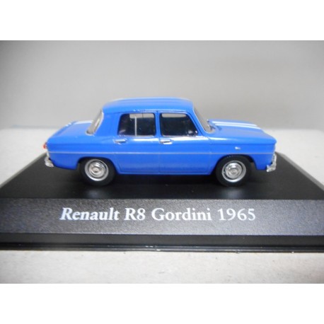 Renault 8 Modelo de Coche 1:43 Escala Ixo 1964 maletero 4 Puertas Blanco K8 