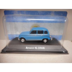 RENAULT 4 L 1968 BLEU 1:43 ARGENTINA SALVAT IXO