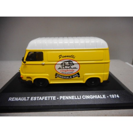 RENAULT ESTAFETTE PUB ITALIA ESCOGER/CHOOSE/CHOISIR 1:43 EAGLEMOSS IXO