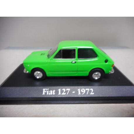 FIAT 127 GREEN 1972 RBA IXO 1:43 RBA IXO BLISTER CHAFADO/CASSEE VER FOTOS