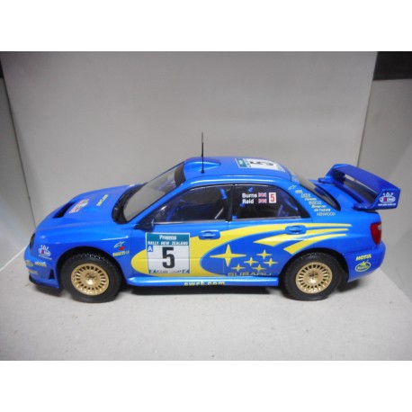 SUBARU IMPREZA WRC RALLY NEW ZEALAND 2001 R.BURNS 1:18 ALTAYA IXO