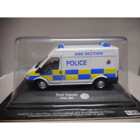 FORD TRANSIT 2000 GB POLICE/POLICIA 1:43 DeAGOSTINI