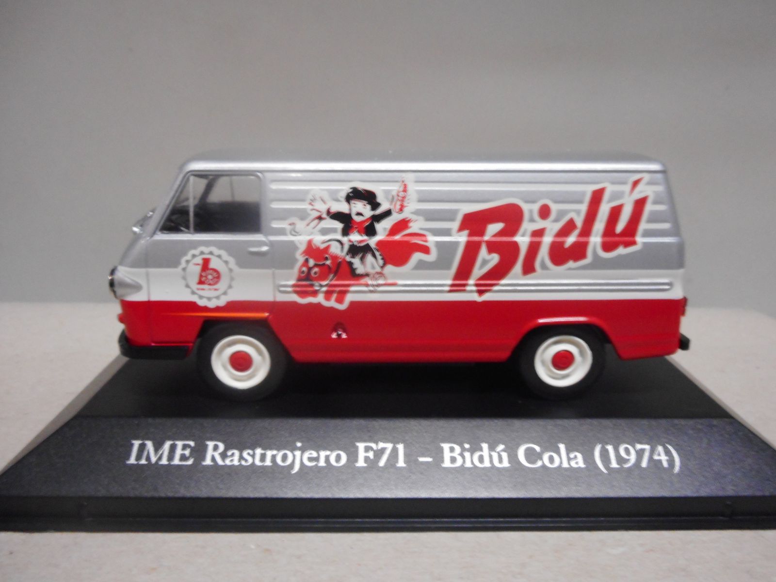 OPO 10 - Camion Collezionabile IME Rastrojero F71 BIDU Cola 1974 Scala 1/43 - Ixo Per Salvat Editions - 6