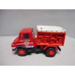 MERCEDES-BENZ UNIMOG FIRE CHIEF GUISVAL USADO NO CAJA