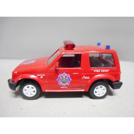 MITSUBISHI MONTERO FIRE CHIEF 1:43 GUISVAL USADO VER FOTOS