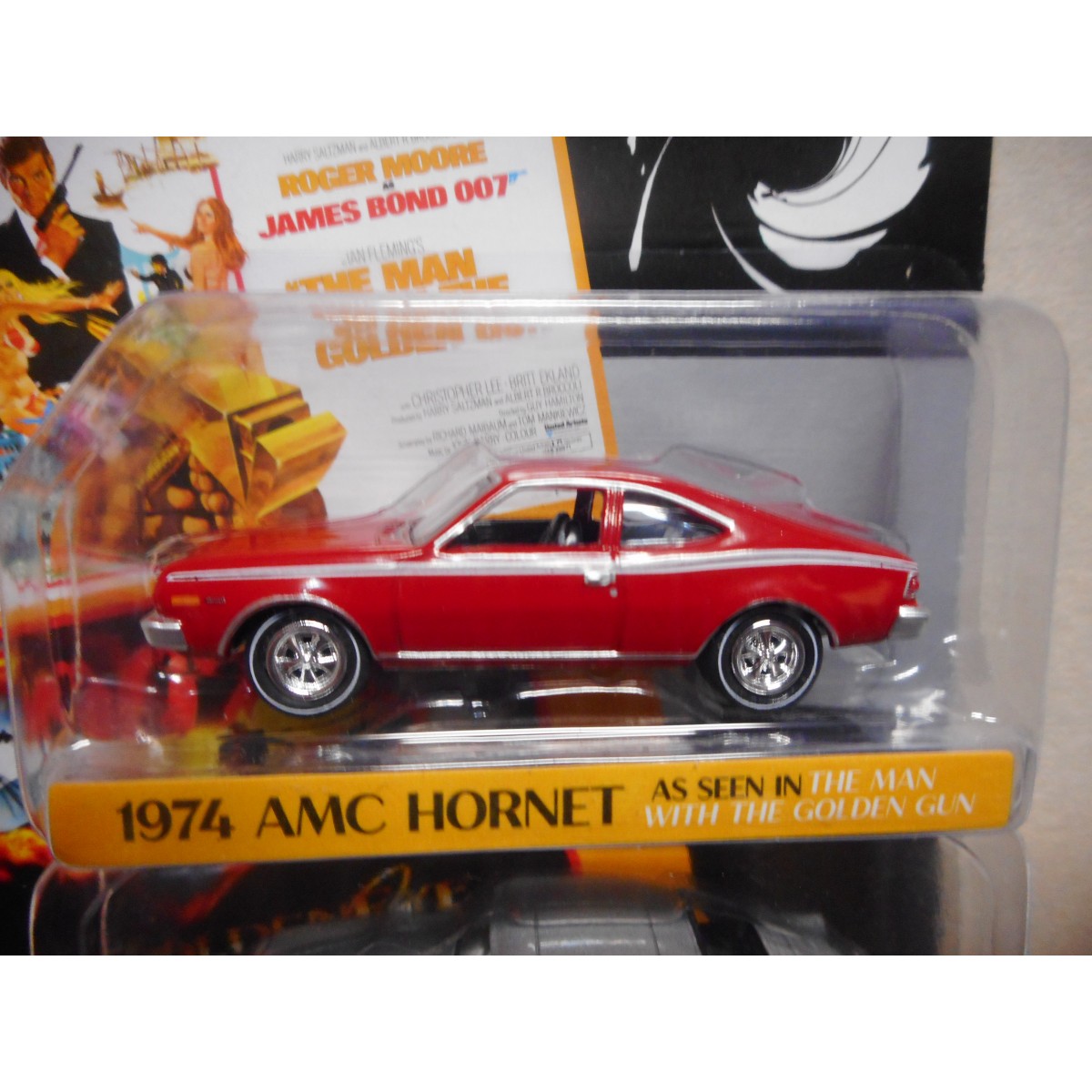 AMC + ASTON MARTIN DB5 PACK 2 CARS OF 007 JAMES BOND 164 JOHNNY