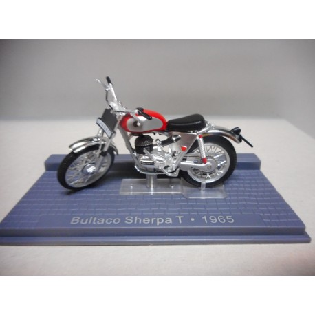 BULTACO SHERPA T 1965 MOTO/BIKE 1:24 ALTAYA IXO