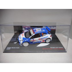 PEUGEOT 207 S2000 RALLY MONTE CARLO 2009 OGIER 1:43 ALTAYA IXO