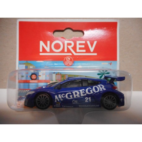 RENAULT MEGANE TROPHY 2009 MCGREGOR NOREV 3 INCHES 1:64 APX