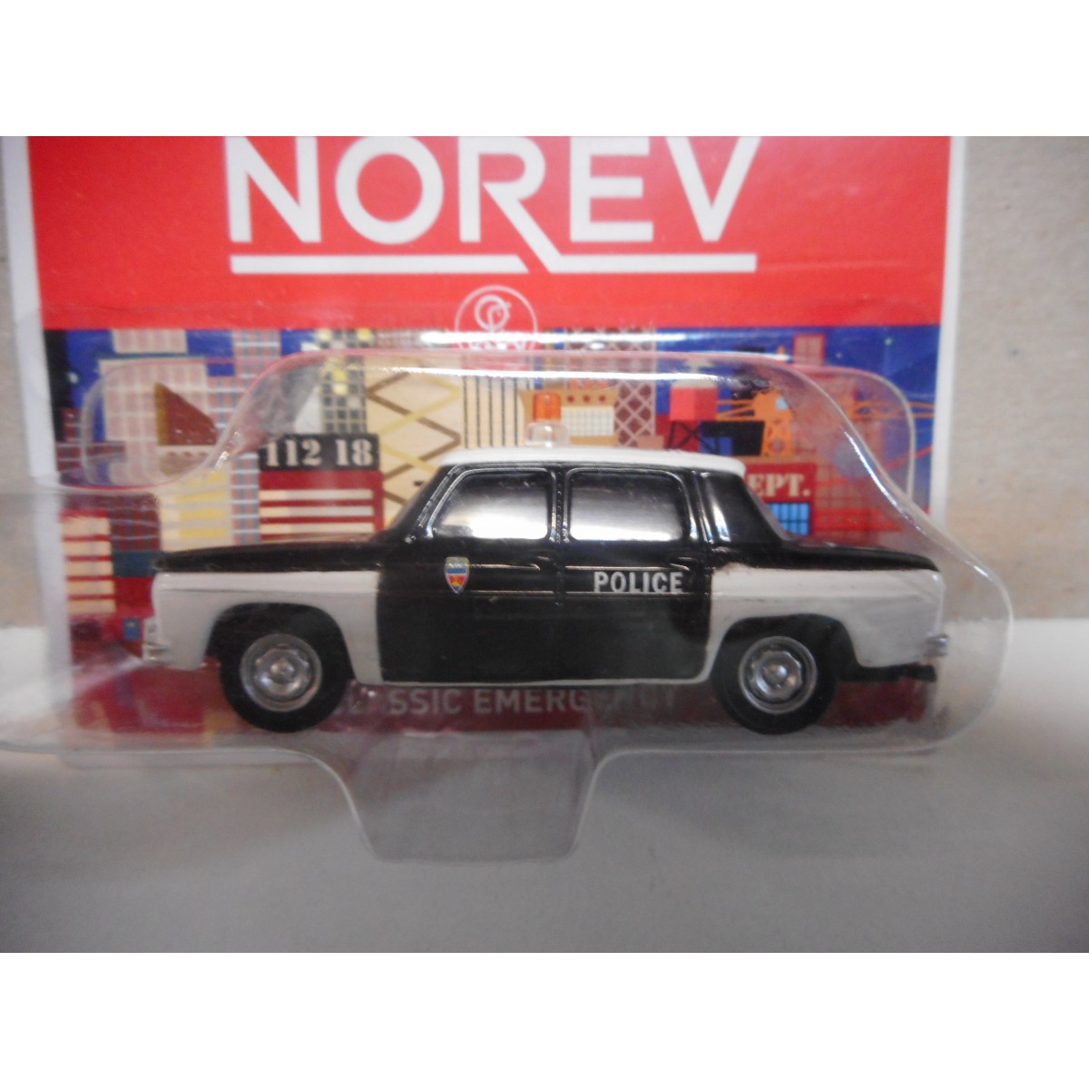 Miniature Norev Renault 8 Gordini Rallye Historique - Échelle 1:55 - Neuf