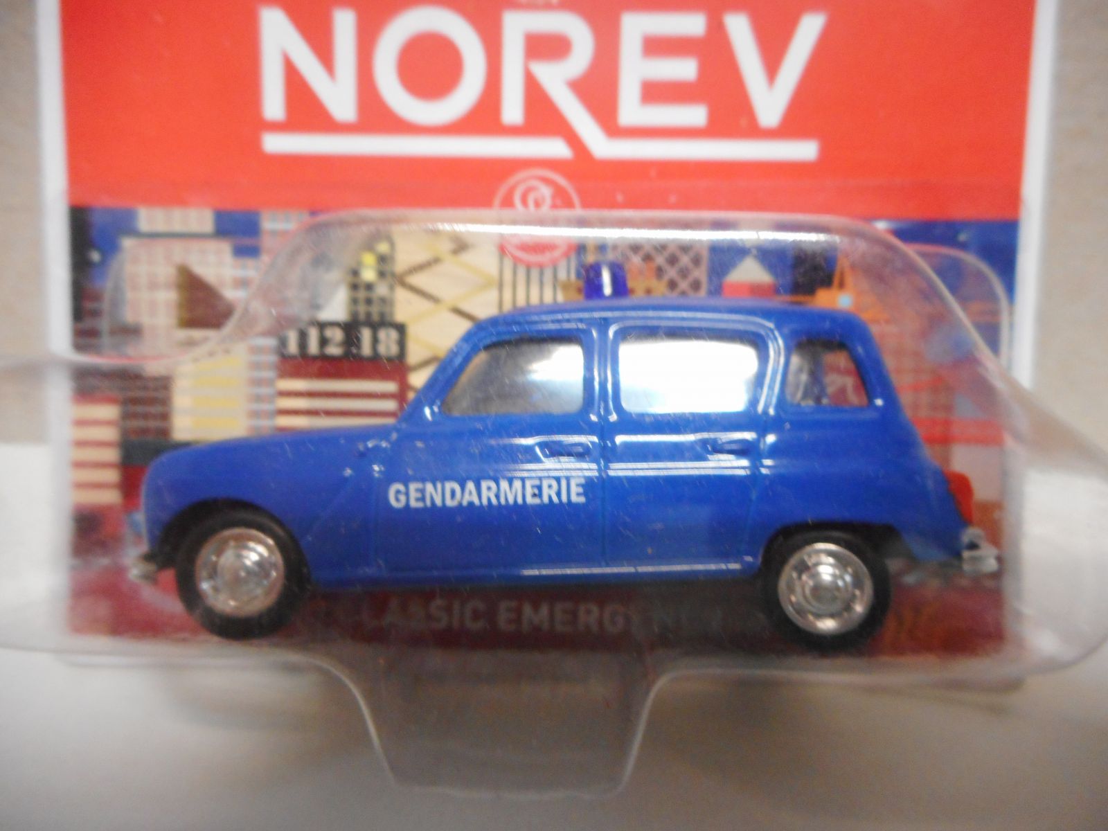 NOREV ノレブ　ルノー　GENDARMERIE RENAULT - KANGOO Z.E. GENDARMERIE 2020 - LIGHT BLUE MET