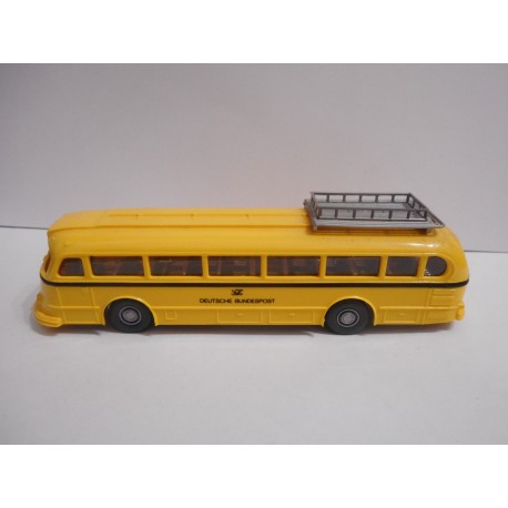 MERCEDES-BENZ O 6600 H DEUTSCHE BUNDESPOST AUTOBUS 1:87 H0 USADO/NO CAJA/VER FOTOS