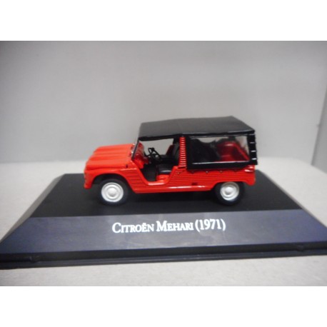 Miniature Citroën Méhari Marchand De Glaces 1/43 - Modèle Utilitaire Collection OPO 10 - Référence 8002, Jouet Ou Objet De Décoration
