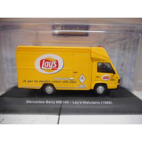 SER 15 MERCEDES-BENZ MB140 LAY´S MATUTANO 1988 SALVAT IXO 1:43