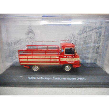SER44 SAVA J4 PICKUP CARBONES MATEO SALVAT IXO 1:43
