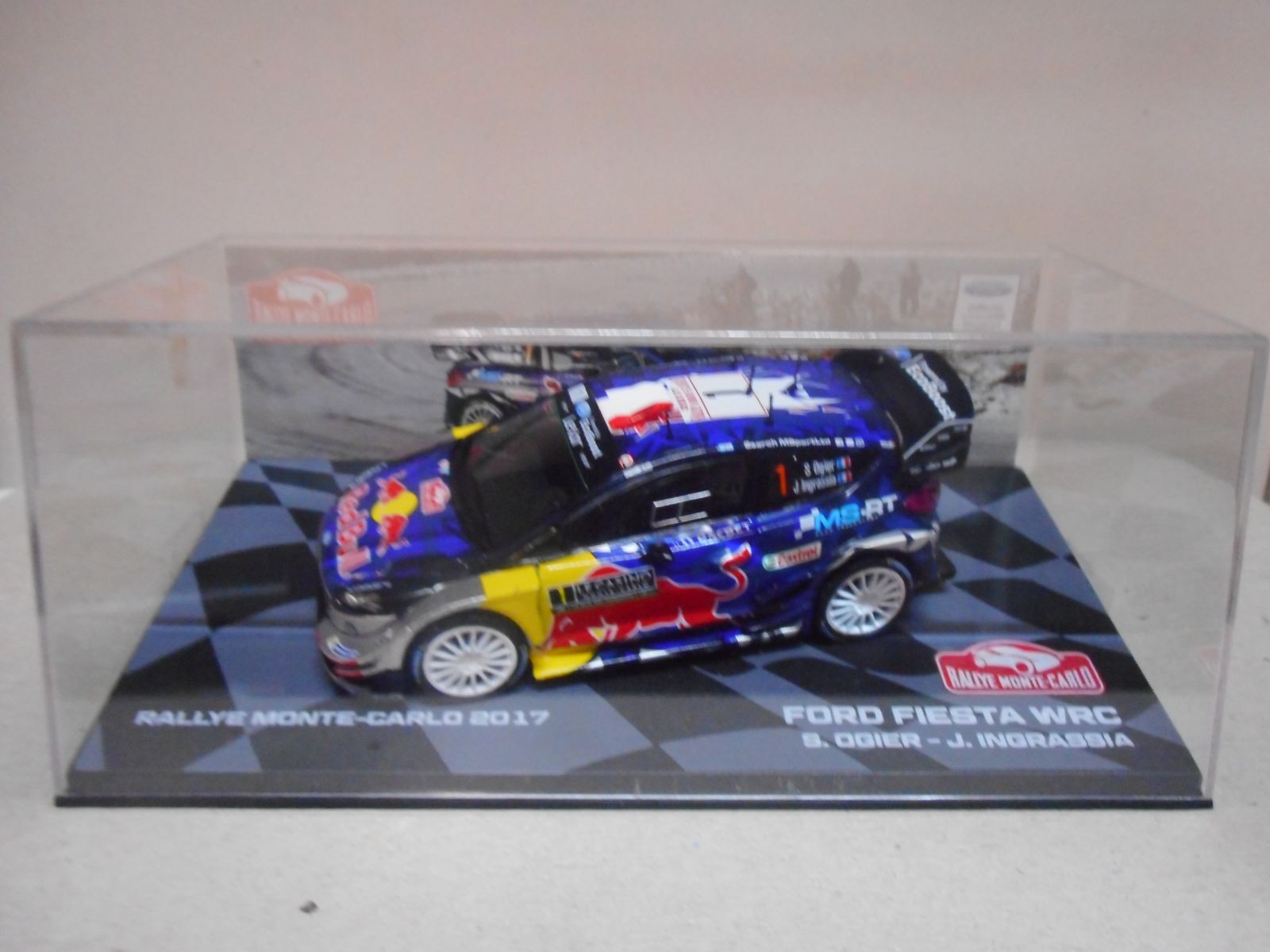 FORD FIESTA WRC RALLY MONTE CARLO 2017 OGIER 1:43 ALTAYA IXO - BCN