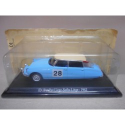 CITROEN ID 19 RALLY LIEGE-SOFIA-LIEGE1962 1:43 HACHETTE