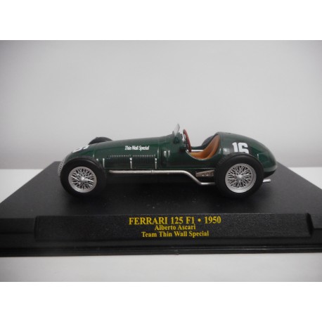 FERRARI 125 F1 1950 ASCARI FORMULA F1 1:43 ALTAYA IXO HARD BOX EX PRIVADO