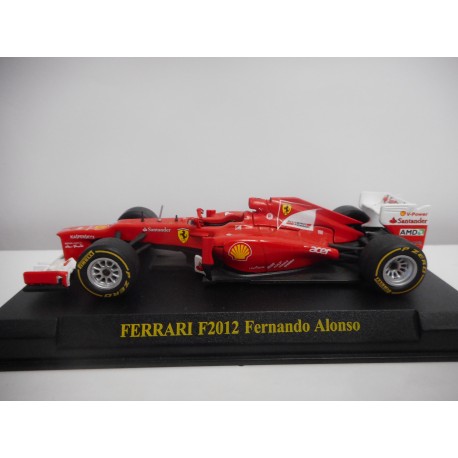 FERRARI F2012 F1 2012 F.ALONSO FORMULA F1 1:43 ALTAYA IXO HARD BOX EX PRIVADO