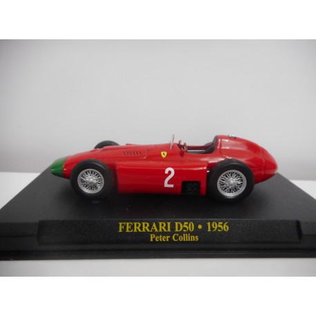 FERRARI D50 F1 1956 COLLINS FORMULA F1 1:43 ALTAYA IXO HARD BOX EX PRIVADO