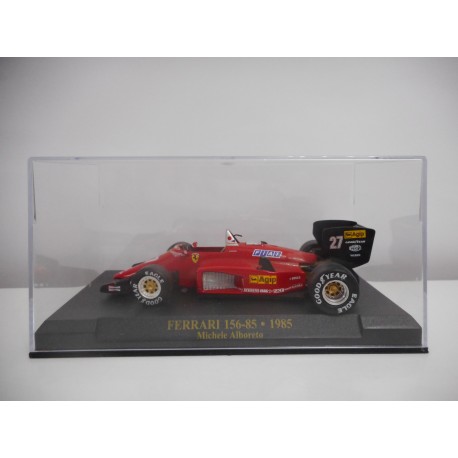 FERRARI 156-85 F1 1985 ALBORETO FORMULA F1 1:43 ALTAYA IXO HARD BOX EX PRIVADO