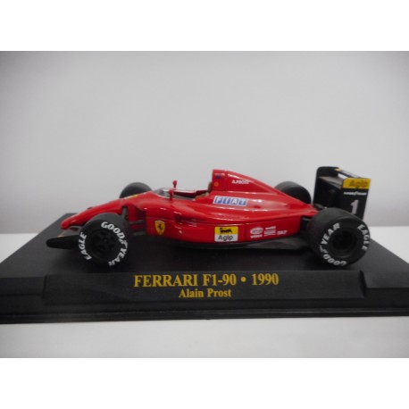 FERRARI F1-90 F1 1990 A.PROST FORMULA F1 1:43 ALTAYA IXO HARD BOX EX PRIVADO