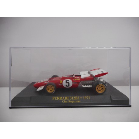 FERRARI 312 B2 F1 1971 REGAZZONI FORMULA F1 1:43 ALTAYA IXO HARD BOX EX PRIVADO