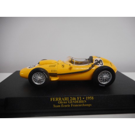 FERRARI 246 F1 1958 GENDEBIEN FORMULA F1 1:43 ALTAYA IXO HARD BOX EX PRIVADO