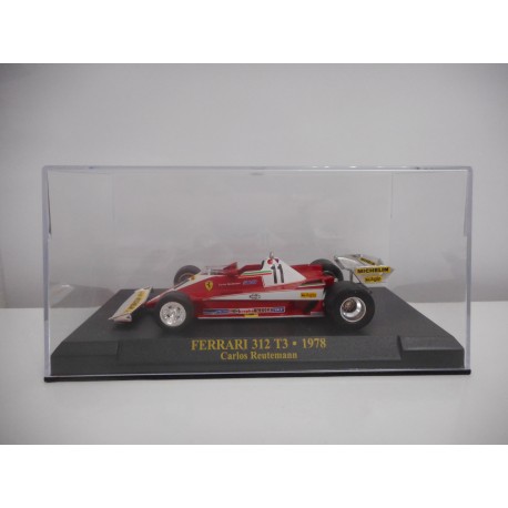 FERRARI 312 T3 F1 1978 REUTEMANN FORMULA F1 1:43 ALTAYA IXO HARD BOX EX PRIVADO