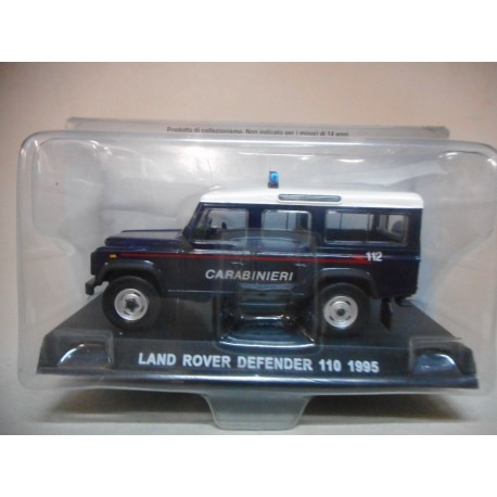 LAND ROVER 110 DEFENDER 1995 CARABINIERI 1:43 DeAGOSTINI