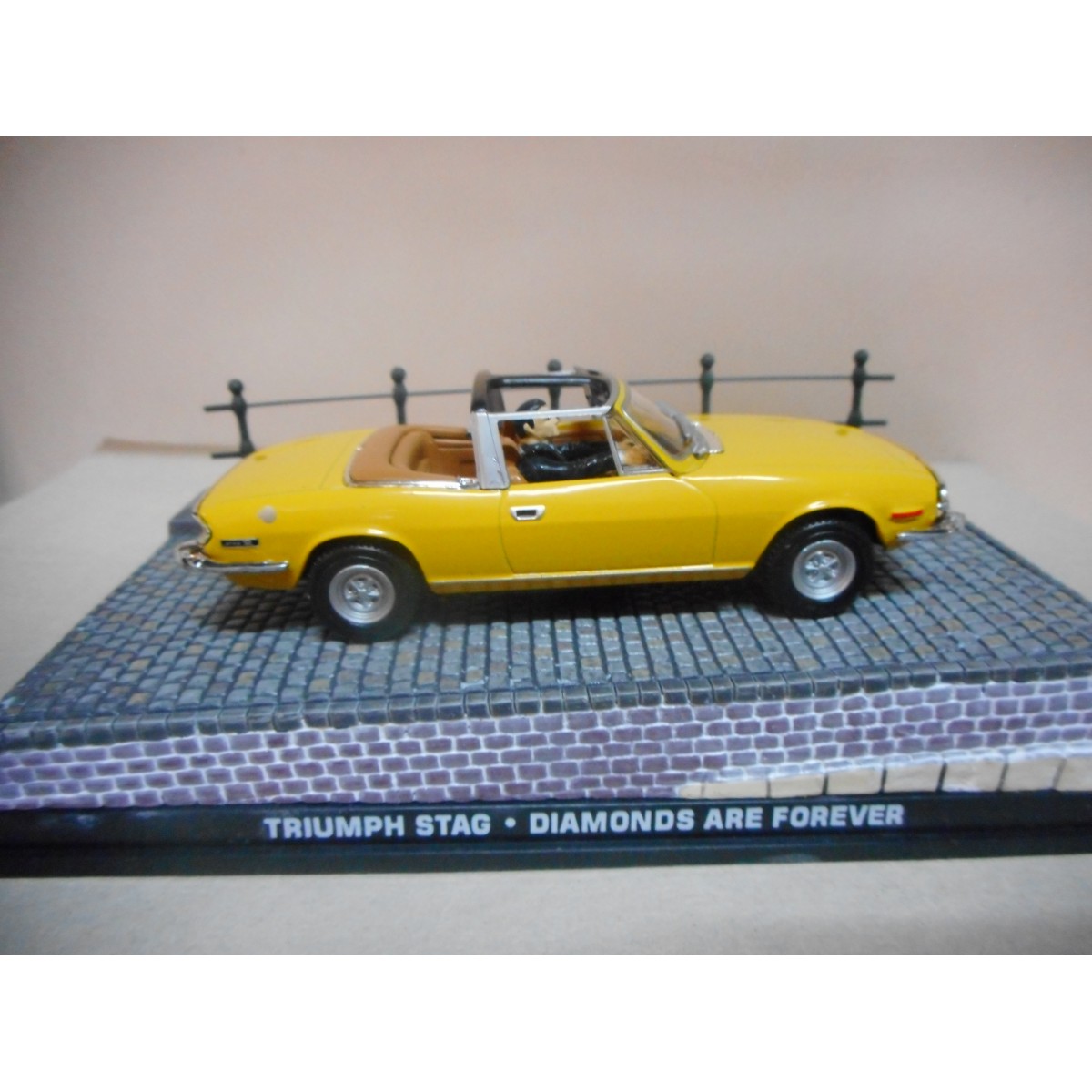 Modèle Réduit Triumph Stag 1:43 James Bond Diamonds Are Forever - Eaglemoss, Neuf, Collection