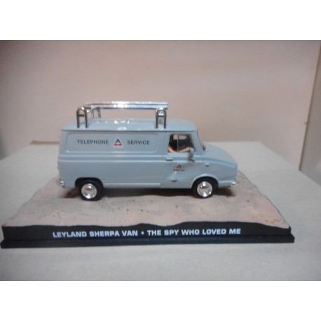 LEYLAND SHERPA VAN THE SPY WHO LOVED ME 007 JAMES BOND IXO 1:43