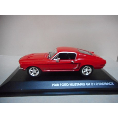 FORD MUSTANG GT 2+2 FASTBACK 1968 RED 1:43 YATMING