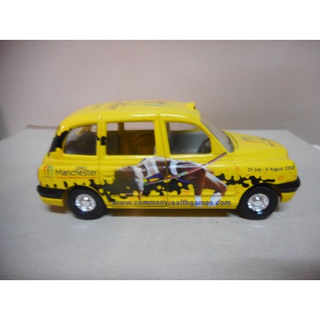 LTI TX1 LONDON TAXI MANCHESTER 2002 1:36 CORGI USADO/NO CAJA/V FOTOS
