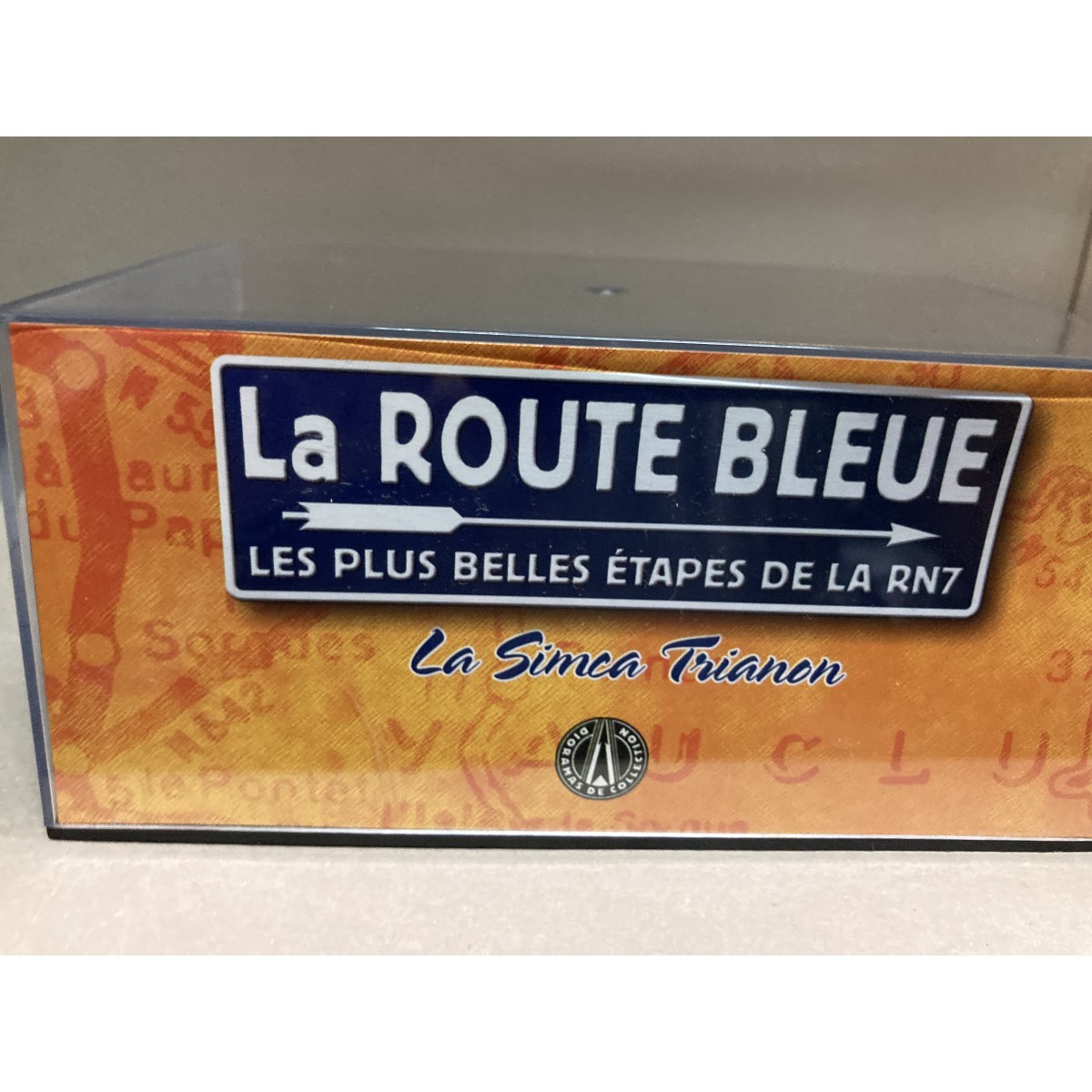 SIMCA TRIANON ROUTE BLEUE 1:43 ALTAYA IXO EX COL PRIVADO