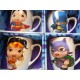 5 TAZAS LITTLE MATES SUPER HEROES HIGH 10CM