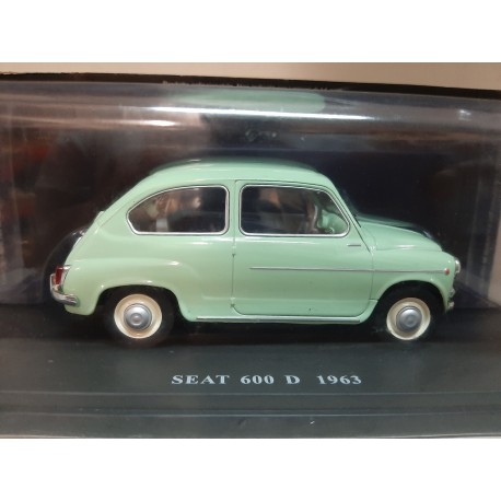 SEAT 600 D 1963 1:24 SALVAT IXO