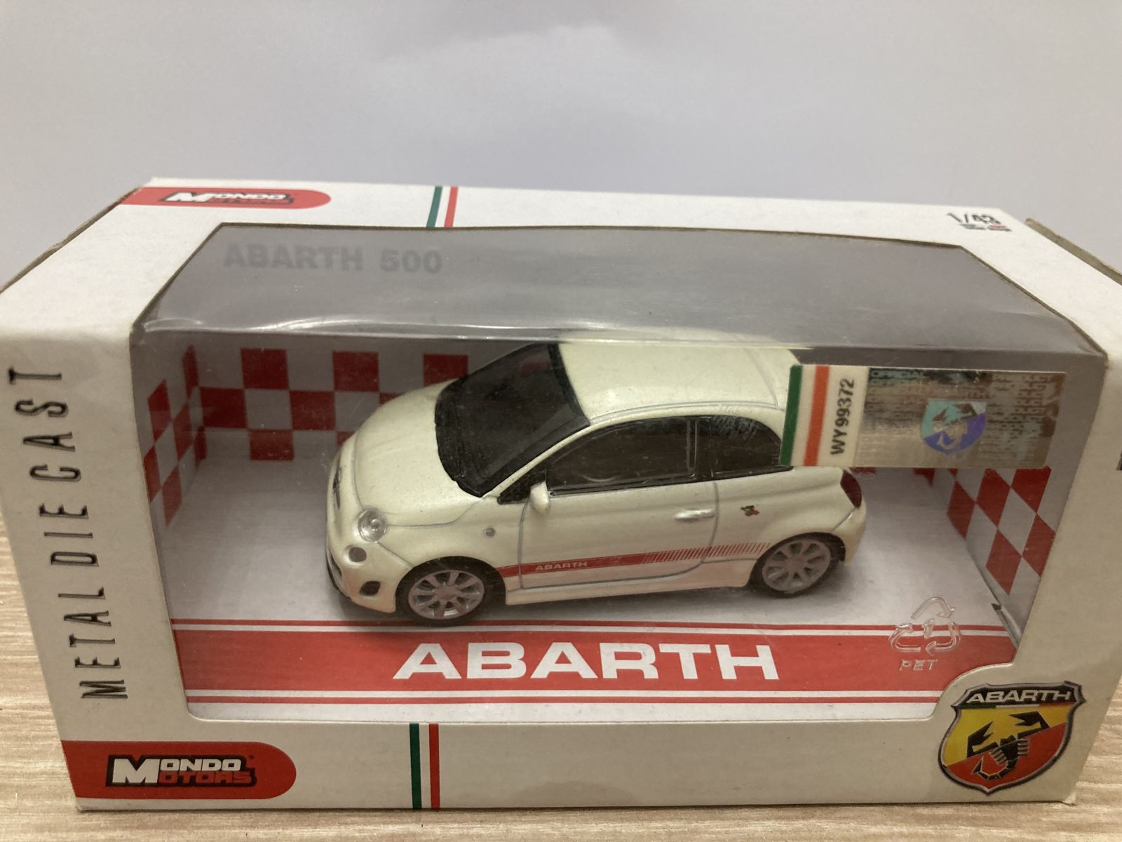 FIAT 500 ABARTH 1:43 MONDO MOTORS USADO/EX COL PRIVADA - BCN