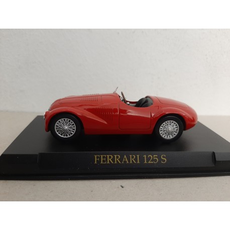 FERRARI 125 S RED 1:43 ALTAYA IXO USADO/EX COL PRIVADA