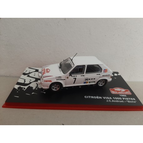 CITROËN VISA 1000 PISTES - RALLYE DE MONTE CARLO 1985 - ANDRUET / BICHE