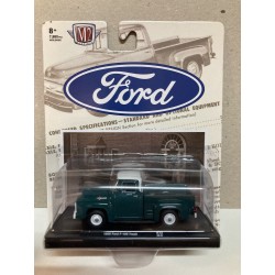 FORD F-100 1956 TRUCK GREEN 1:64 M2 MACHINES